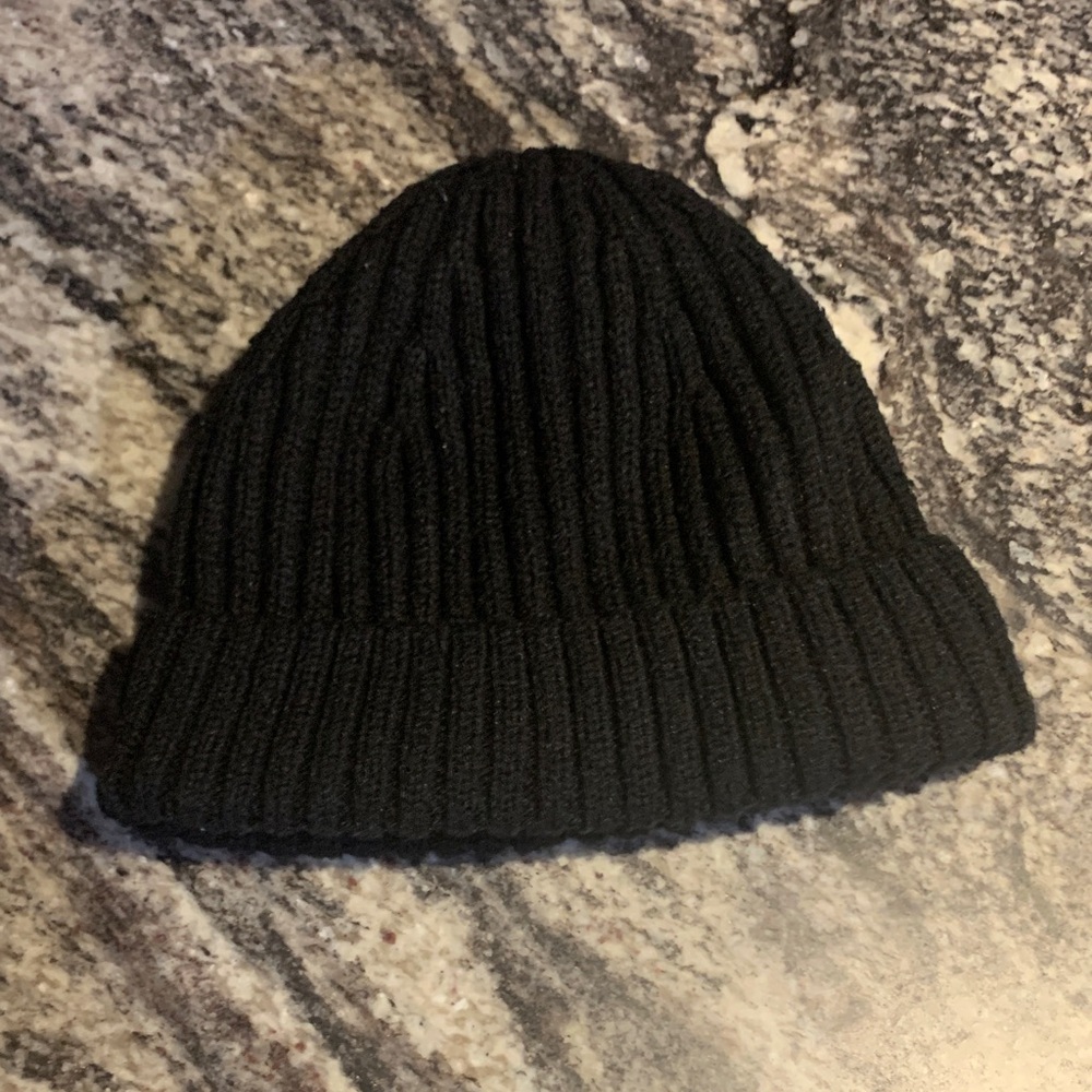 Zara Black Accessory Beanie